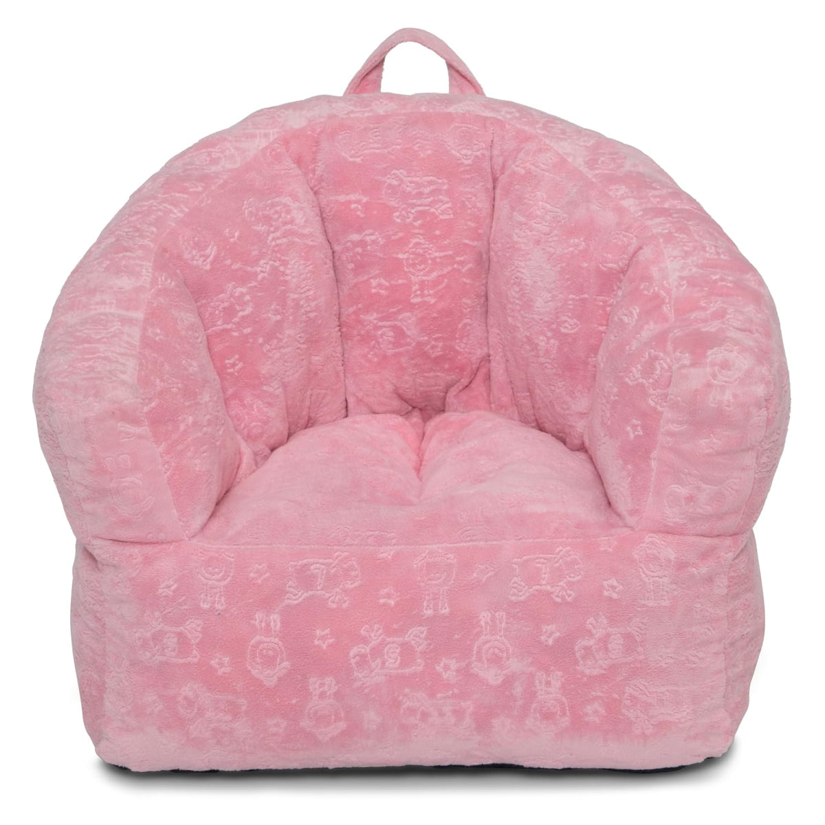 Delta Children Serta Silla de Felpa Infantil, Tapizado Suave - Rosa
