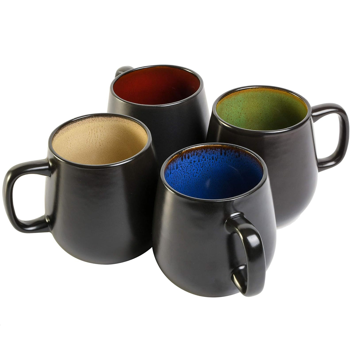 Gibson Elite Soho Cafe - Taza (21 oz), multicolor
