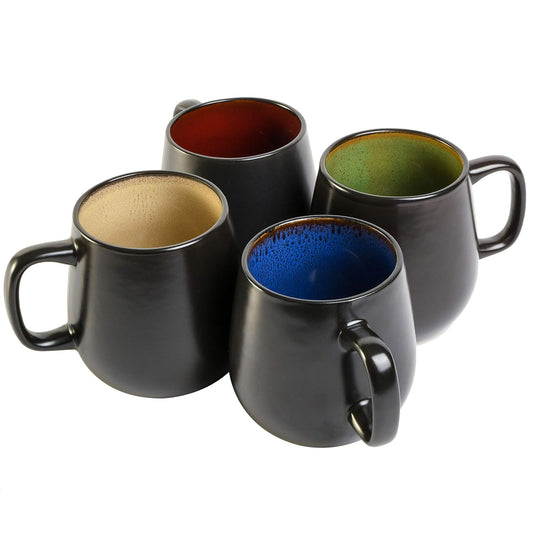Gibson Elite Soho Cafe - Taza (21 oz), multicolor
