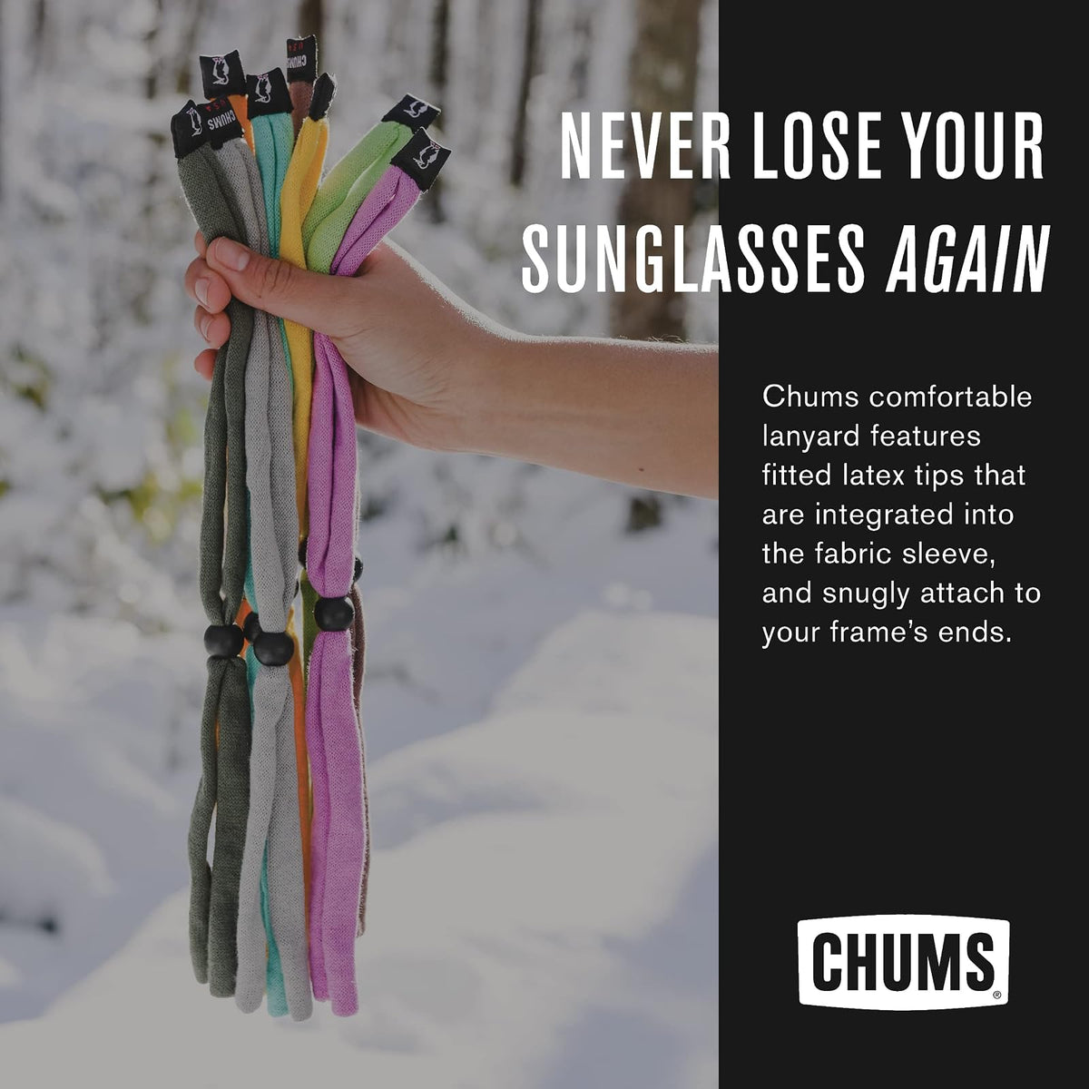 Chums Retenedor de Gafas de algodón Original