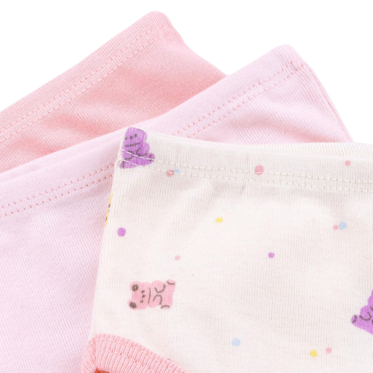 Baby Creysi Paquete de 3 Pantaletas de Algodón para Niña Calzón Básico en Tejido Cardigan Suave 6 Años
