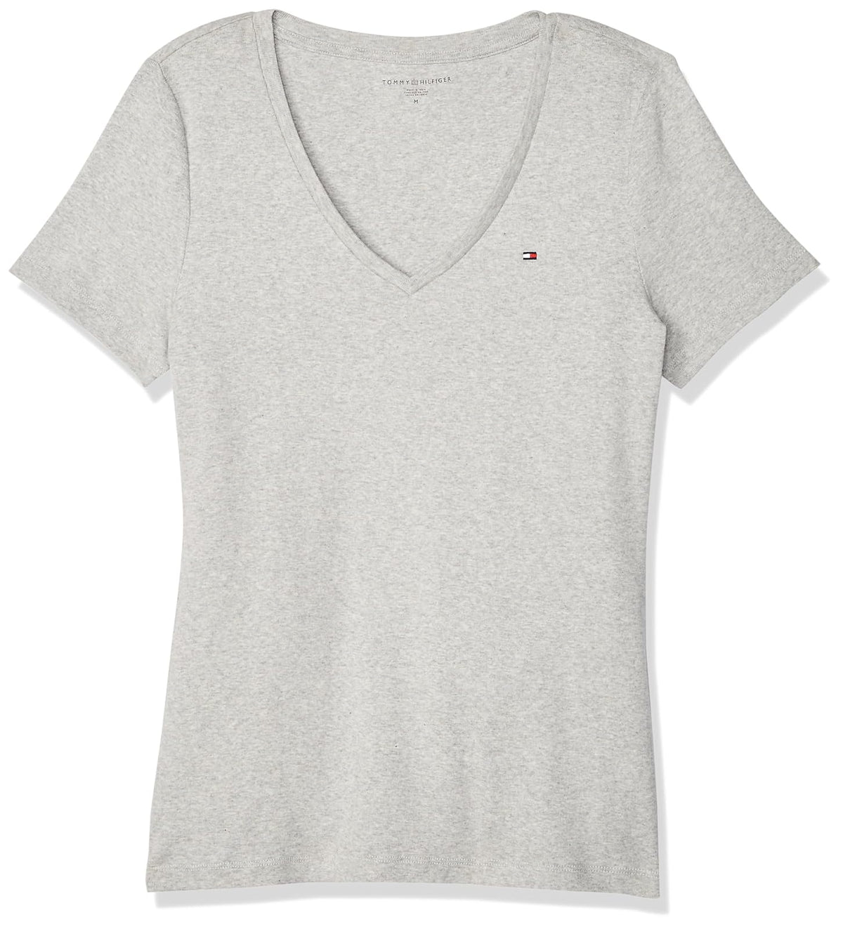Tommy Hilfiger Playera para Mujer - M - Gris