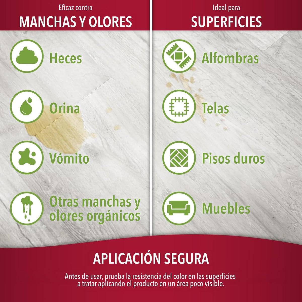 Nature's Miracle Eliminador manchas y olores para gato, uso diario 3.78 L
