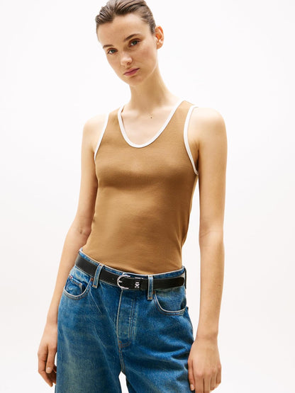 Tommy Hilfiger Camisa para Mujer WW0WW44572