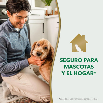 Nature's Miracle Destructor enzimático de orina y manchas para perro 946 ml