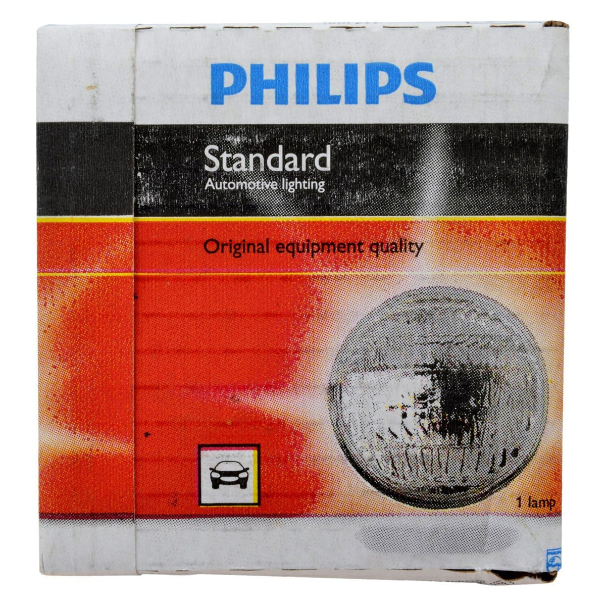 Philips Standard Sealed Beam 4411, Paquete de 1 | Sustituye a 22980 24448. Reemplazo de grado OE.