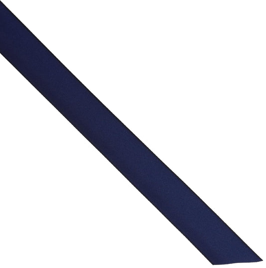 Creative Ideas Cinta de satén sólida, 1,2 cm x 100 m, azul marino, sólido, azul marino