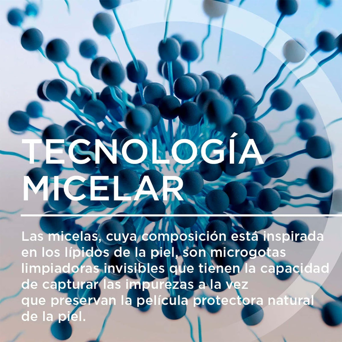 BIODERMA, Agua Micelar, Sensibio H2O, Desmaquillante para Piel Sensible, Calma y Reduce la Irritación, 500 ml