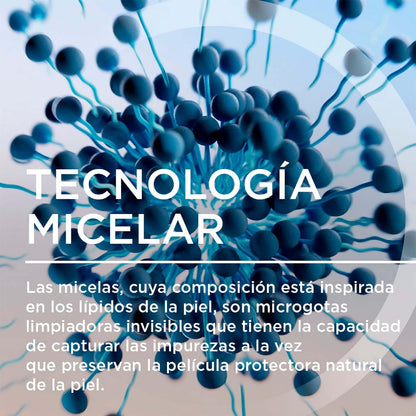 BIODERMA, Agua Micelar, Sensibio H2O, Desmaquillante para Piel Sensible, Calma y Reduce la Irritación, 500 ml
