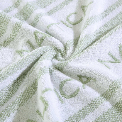 Nautica - Toallas de baño, Suaves y absorbentes para baño, Certificado Oeko-Tex (Verde minera), 6 Piezas