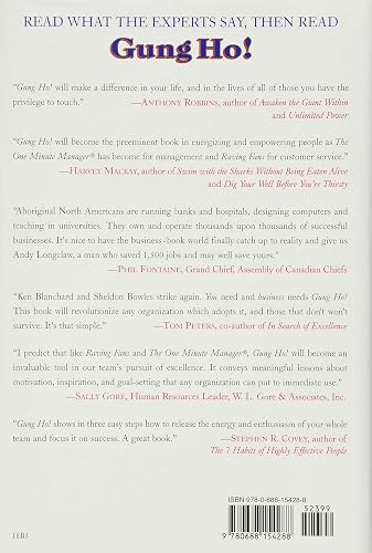 Gung Ho!: A Proven Guide to Revolutionary Leadership Principles That Boost Productivity and Enthusiasm