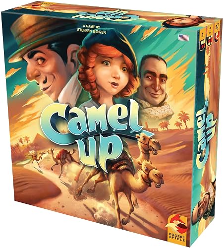 Plan B Next Move Gam - Camel Up 2.0 Un juego de Steffen Bogen