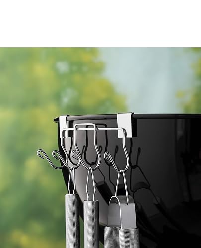 Weber 6750 Instant Read Meat Thermometer + Soporte de Utensilios para Asador