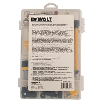 DEWALT 25pc Industrial Coupler & Plug Kit (DXCM024-0412)
