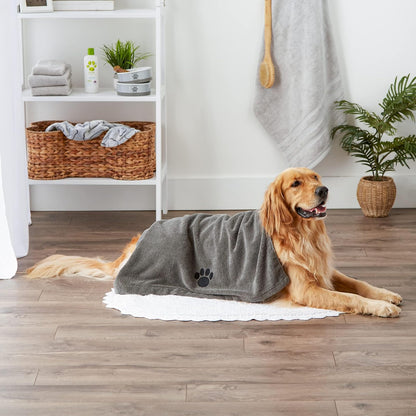 Bone Dry Toalla de microfibra bordada para mascota