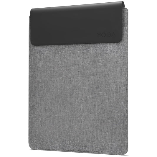 Lenovo - Funda Delgada para portátil de 16 Pulgadas, Compatible con MacBook Air/Pro, Funda Ligera ecológica con Bolsillo para Accesorios y Cierre magnético, Color Gris
