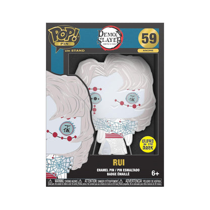 Funko Demon Slayer Large Enamel Pin - Tanjiro Kamado | Mercancía Oficial de Anime - Juguete Coleccionable - Idea de Regalo de Cumpleaños para Fans y Coleccionistas
