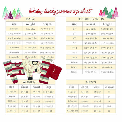 Burt's Bees Baby Baby Family Jammies Matching Holiday Organic Cotton Pajamas