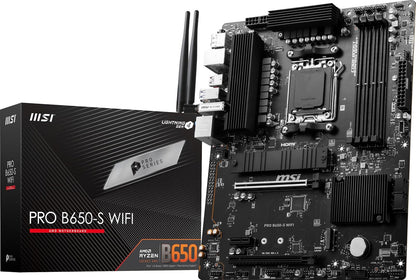 MSI B650M Project Zero Placa Base para Juegos AM5 - ATX - PRO B650-S WIFI