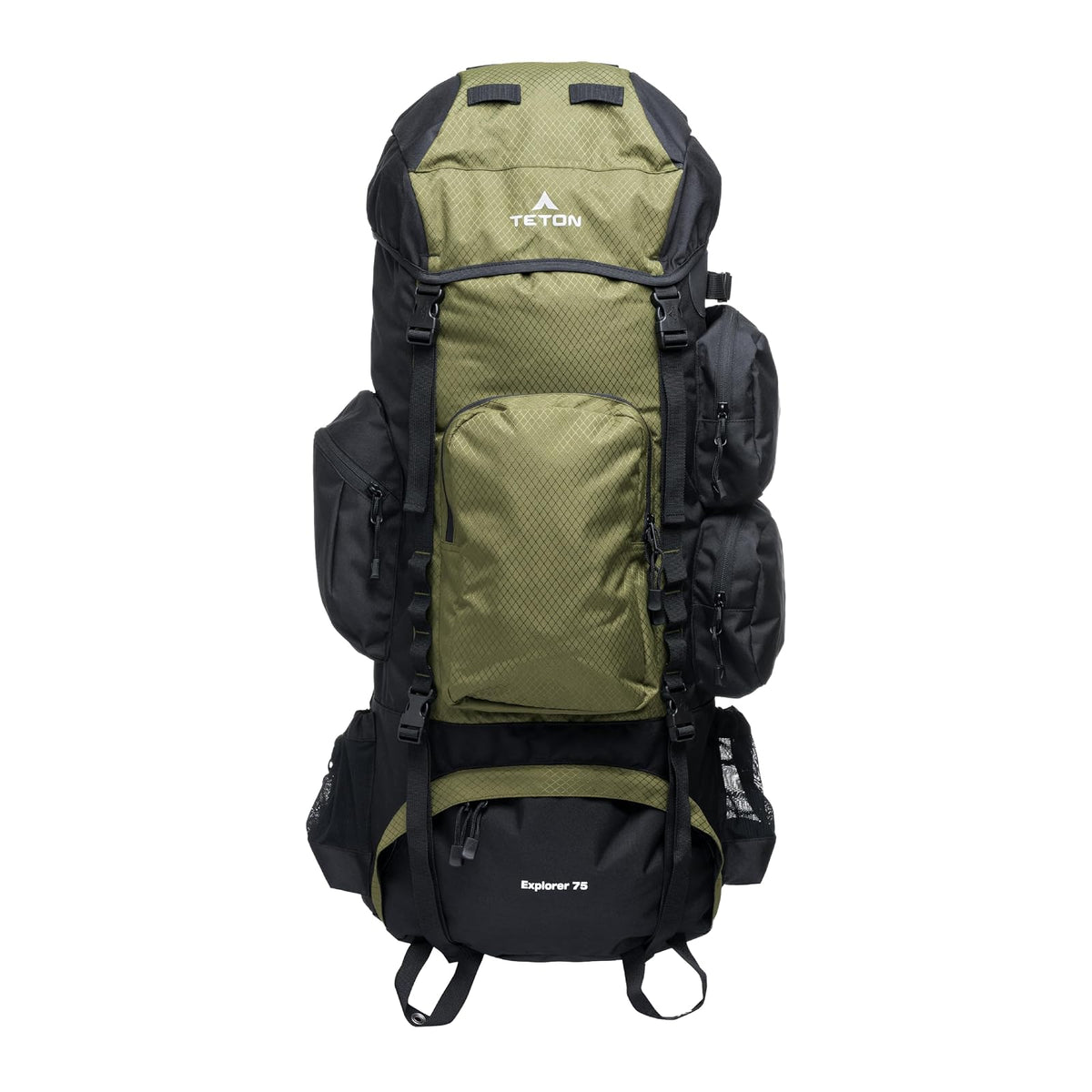 TETON Sports Marco interno Mochila con marco interno Unisex adulto - 75L - Verde -Oliva