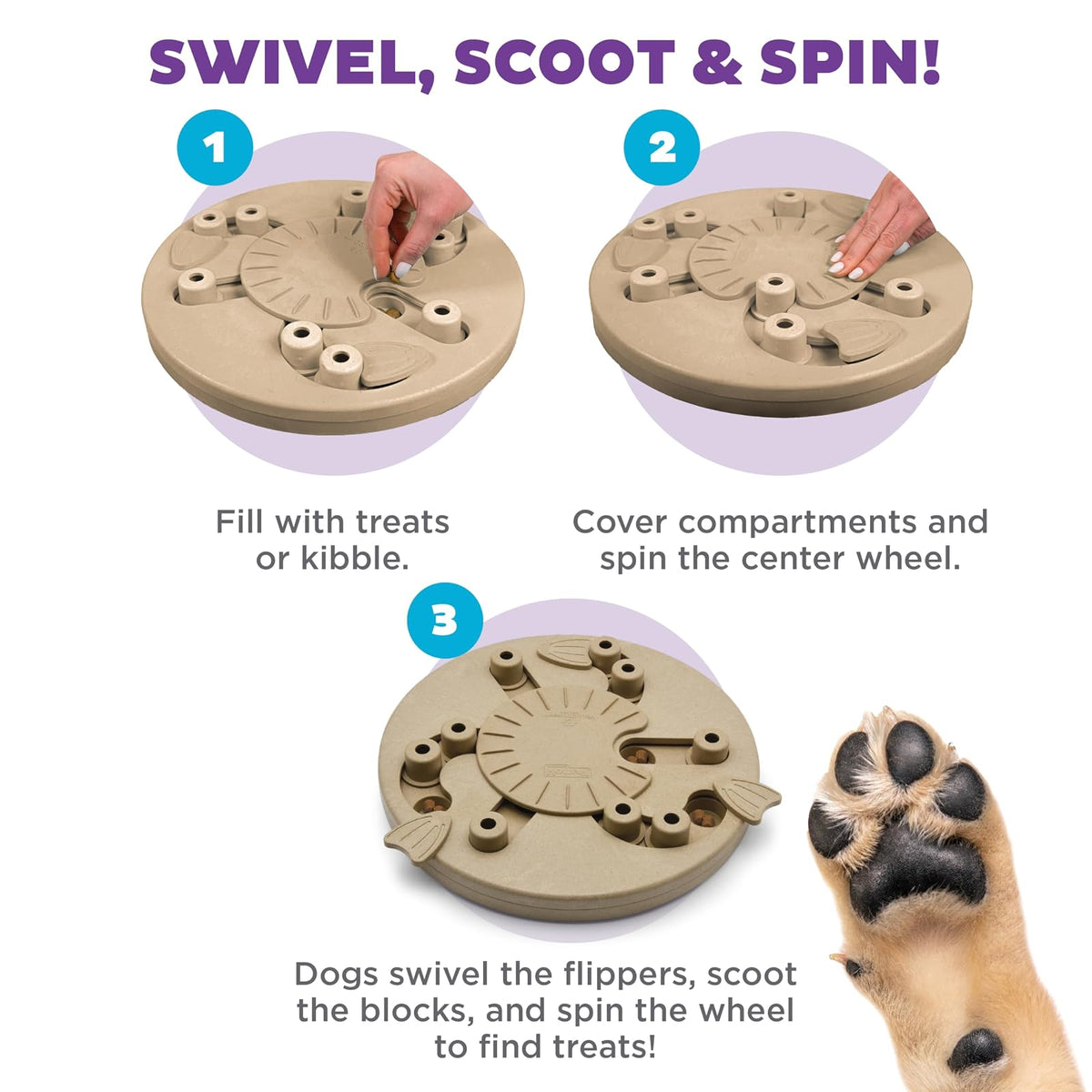 Outward Hound Nina Ottosson Dog Puzzle Toy Dog Game
