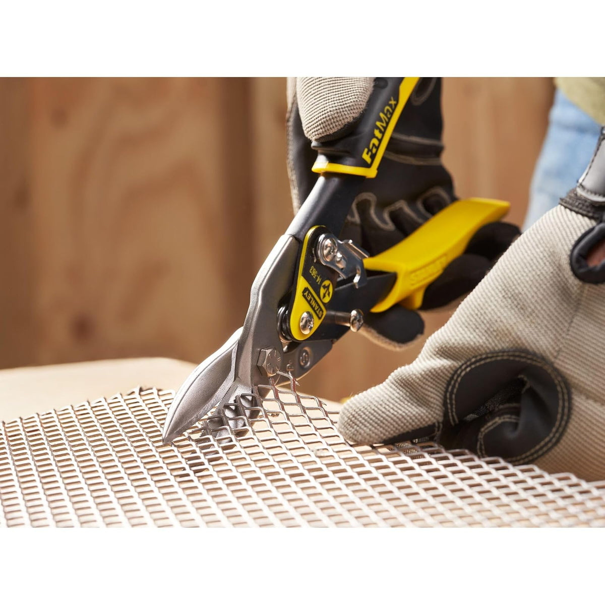 STANLEY Tijeras de Aviación FatMax Corte Recto 10", 14-563