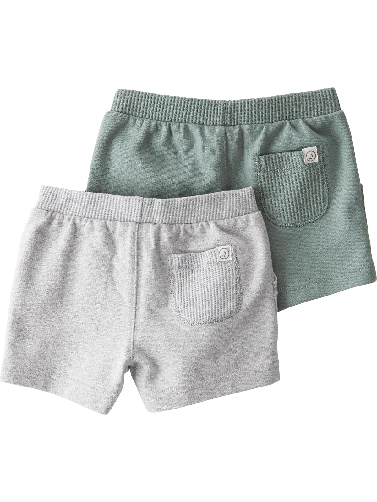 LITTLE PLANET 2-Pack Shorts Made with Organic Cotton Pantalones cortosUnisex bebé