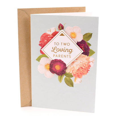 Hallmark Tarjeta de Primer Aniversario, Oportunidad Sobre lo que Podría Ser - Padres amorosos