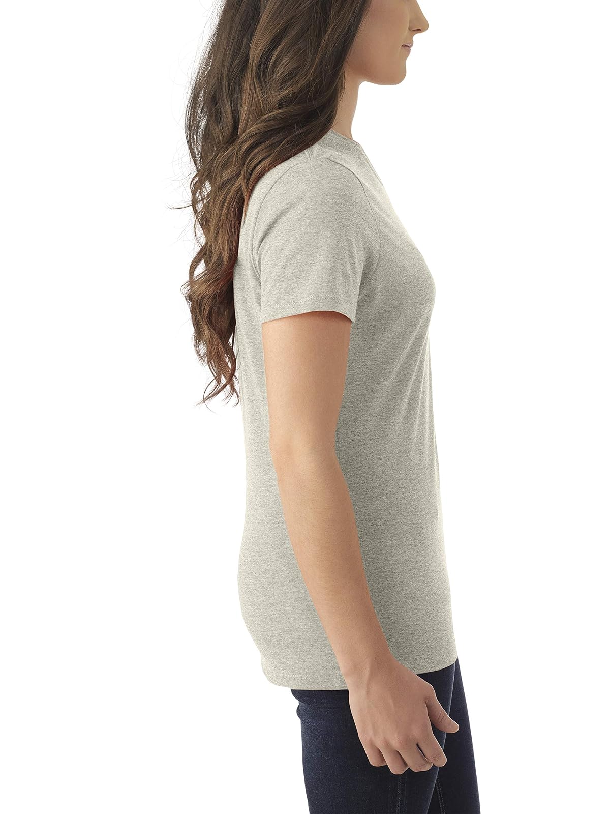 Jerzees Playera Tri-Blend Camiseta para Mujer