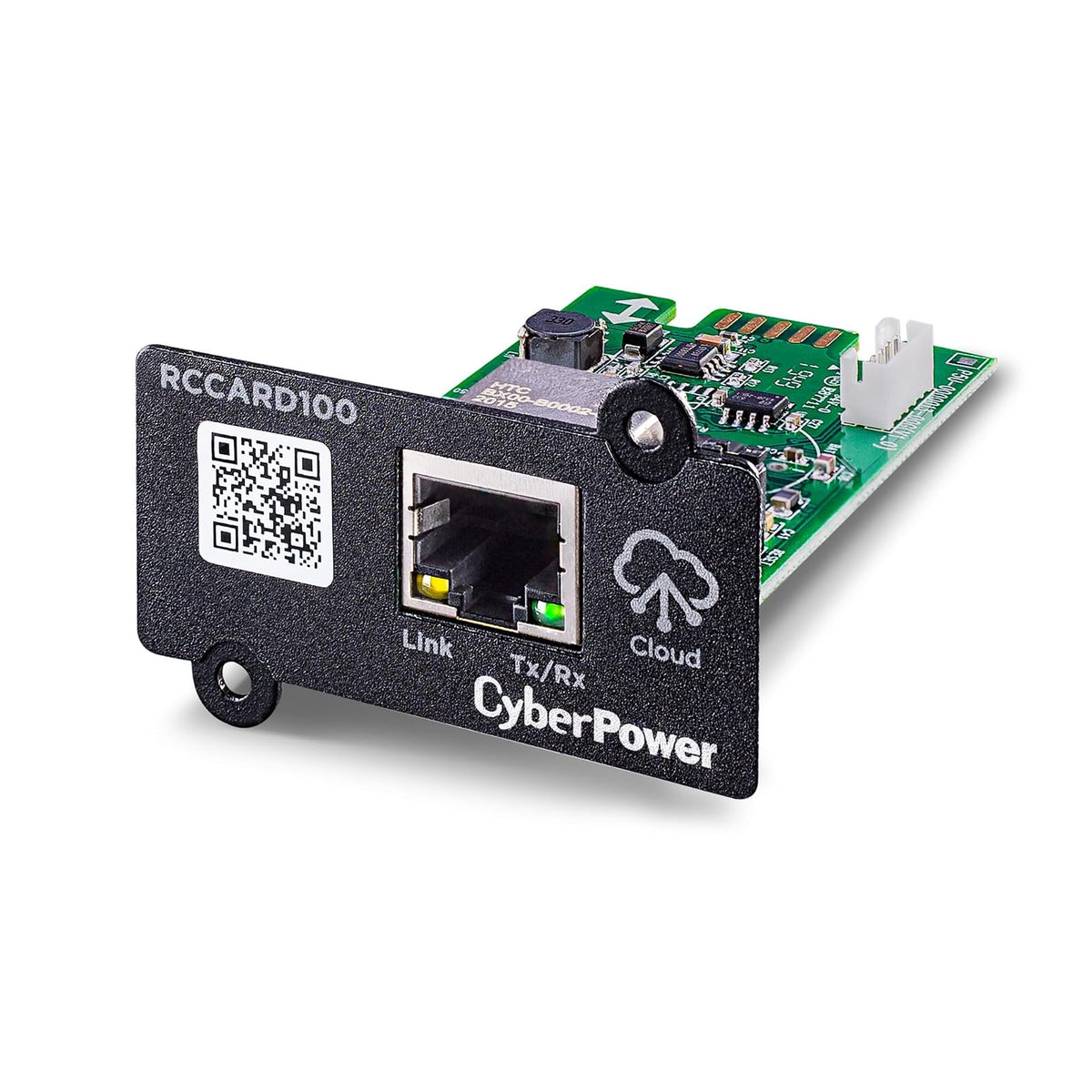 CyberPower RCCARD100, Tarjeta de Administración Remota para UPS, Monitoreo en la Nube, Plug-and-Play