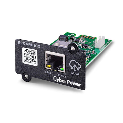 CyberPower RCCARD100, Tarjeta de Administración Remota para UPS, Monitoreo en la Nube, Plug-and-Play