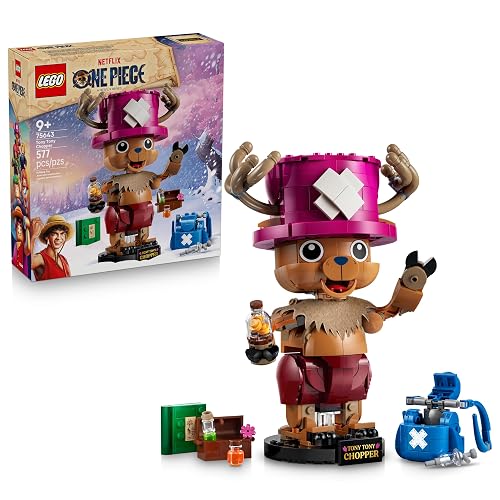 Lego One Piece Tony Tony Chopper – Set de Construcción de Figura Lego para Niños y Niñas a Partir de 9 Años – Basado en One Piece – Regalo para Fans de la Serie de Netflix – 75643