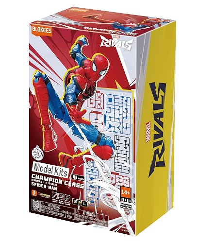 Blokees Marvel Rivals Champion Class Spider-Man Figura de Acción