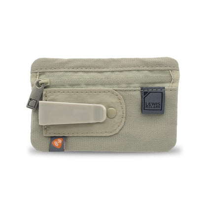 Lewis N. Clark RFID-Blocking - portafolios con clip oculto para cinturón de viaje, Marrón, Una talla