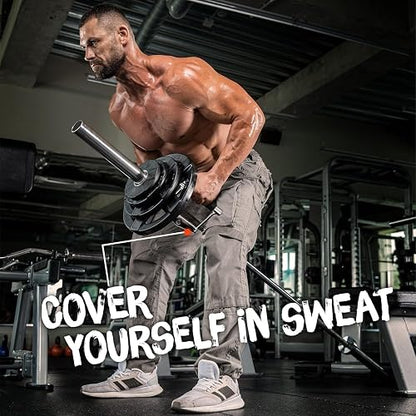 Yes4All Mango de Doble Agarre en D para Poleas, Agarres para Entrenamiento de Brazos y Espalda, Accesorios de Gym para Ejercicios de Fuerza