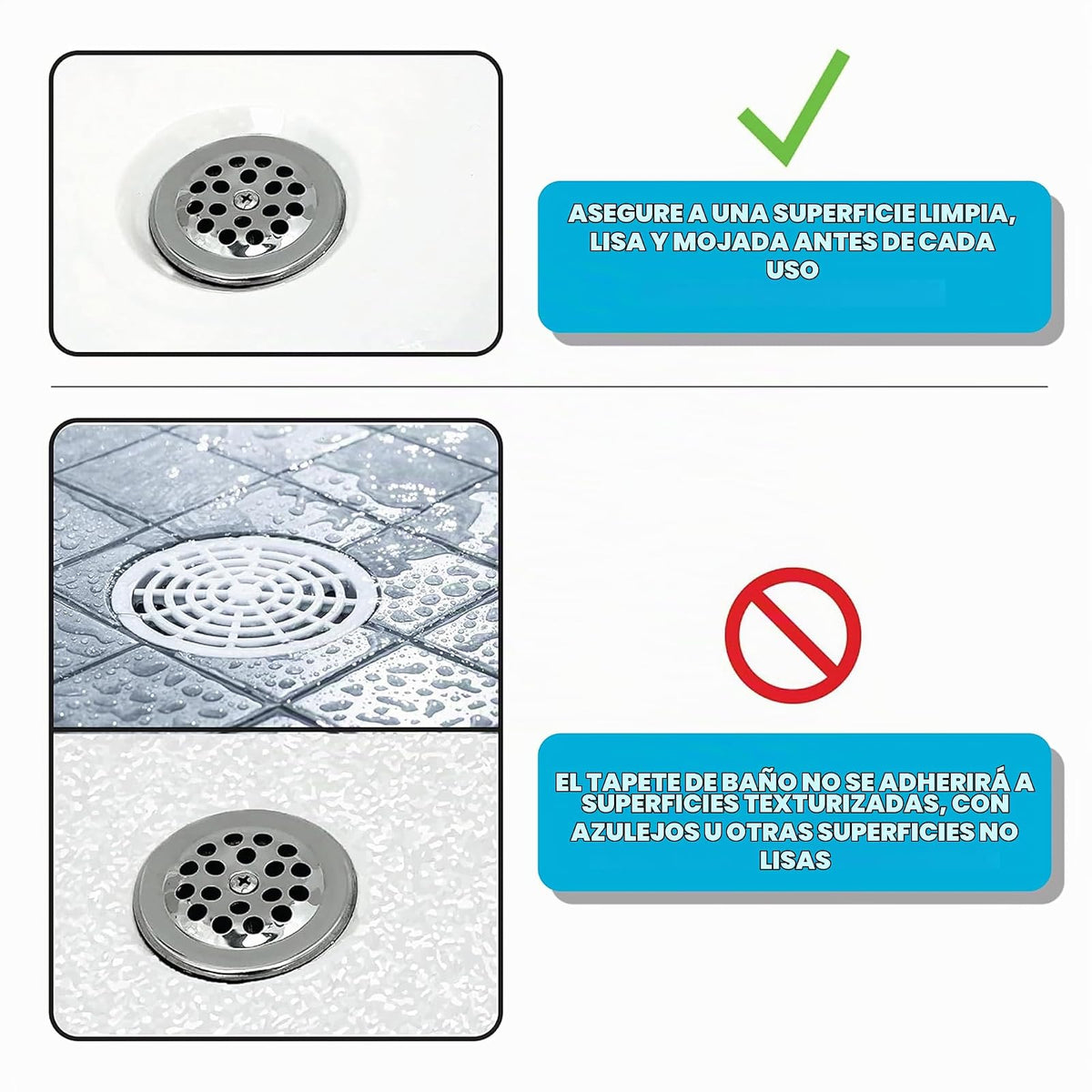 Bluey - Alfombrilla de baño para niños, niños pequeños y bebés, 15.5 x 22 Pulgadas, Antideslizante, Alfombrilla de Tina con ventosas, Lavable a máquina, Acolchada para Proteger, fácil de Limpiar