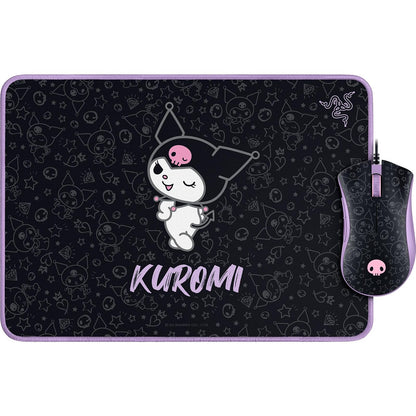 Razer DeathAdder Essential - Juego de Alfombrillas para Mouse y Mouse para Juegos Goliathus, edición Kuromi
