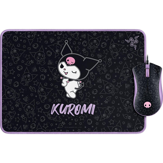Razer DeathAdder Essential - Juego de Alfombrillas para Mouse y Mouse para Juegos Goliathus, edición Kuromi