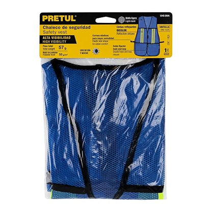 Pretul CHS-200N, Chaleco de seguridad con cintas reflejantes, naranja