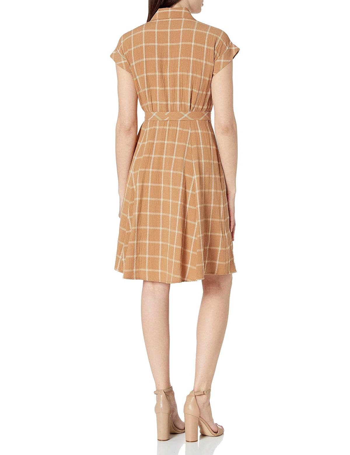 Calvin Klein Vestido con Cuello Redondo Vestido para Mujer