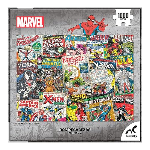 Novelty Corp - Rompecabezas de Colección Marvel Comics, 1000 Piezas