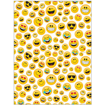 Creative Converting Show Your Emojions - Fondo de plástico para Fotos, 72 x 54 Pulgadas, Multicolor