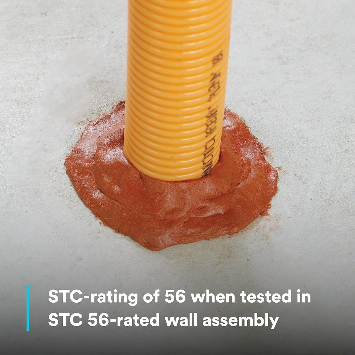 3M Fire Barrier Moldable Putty Stix MP+, 1.45 in x 6 in | Una parte, reintroducible, intumescente
