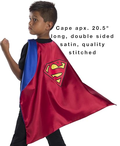 Rubie's - Set de superhéroes con licencia oficial de DC Comics, surtido (4 piezas), unisex, con máscaras y diademas, talla pequeña para niños