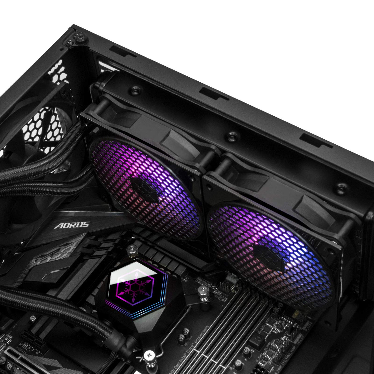 SilverStone Technology SST-FF123W tek - Filtro de Ventilador Ultrafino de 120 mm con refrigeración magnética, FF121B Paquete de 2, 120 mm