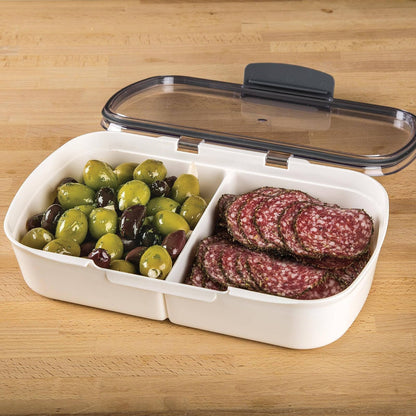 Prepworks from Progressive PKS-710 Split Deli Prokeeper, plástico, transparente