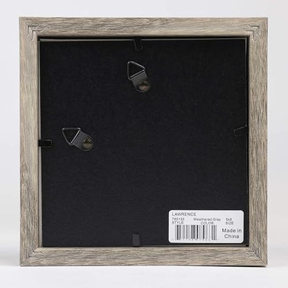 Lawrence Frames - Marco de Sombra, 5 x 5, Color Gris Natural