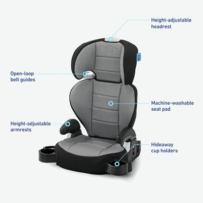 Graco TurboBooster 2.0 Highback Booster Asiento de automóvil, Declan
