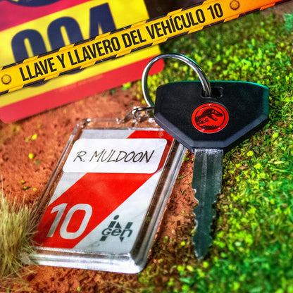 Doctor Collector: Jurassic Park – Kit de Recuerdos Perdidos – Juego de 21 Piezas, Caja de Lata Coleccionable, Accesorios de películas, Fotos, mapas y Recuerdos con Licencia
