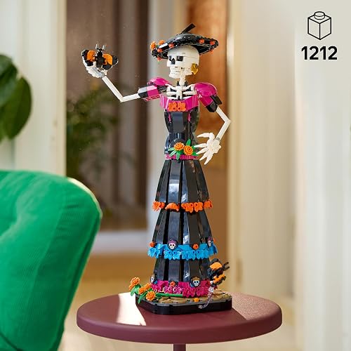 LEGO Ideas La Catrina – Set de Construcción de Figura de Calavera – Decoración para el Día de Muertos y para Todo el Año – Idea de Regalo Inspirada en la Cultura Mexicana – 21372